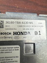 Load image into Gallery viewer, HONDA CIVIC FRONT WINDSHIELD LANE DEPARTURE CAMERA (P) PN: 36160-TBA-A130-M1