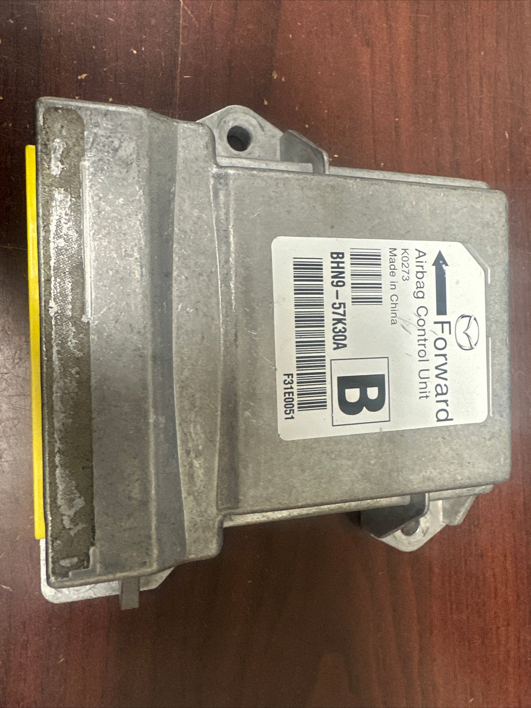 MAZDA 3 SRS CONTROL MODULE UNIT(P) PN: BHN9-57K30A