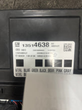 Load image into Gallery viewer, 2017-2018 CHEVROLET CAMARO BODY CONTROL MODULE BCM (P) PN: 13514638