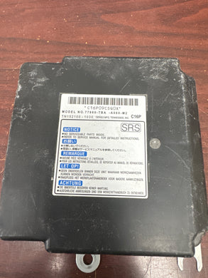 HONDA CIVIC AIRBAG CONTROL MODULE PN: 77960-TBA-A060-M2 (P)