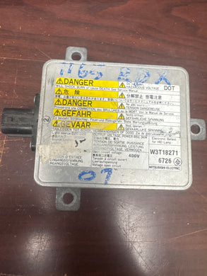 ACURA RDX LEFT HID HEADLIGHT BALLAST UNIT (P) PN: W3T18271