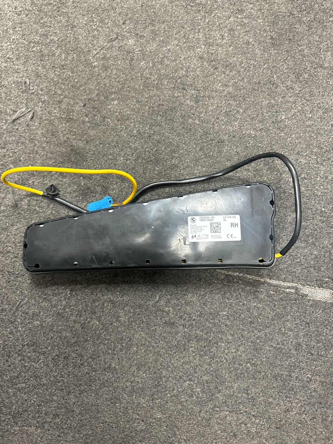 2016-2021 BMW X1 F48 FRONT RIGHT PASSENGER SEAT AIRBAG (RH) (P)