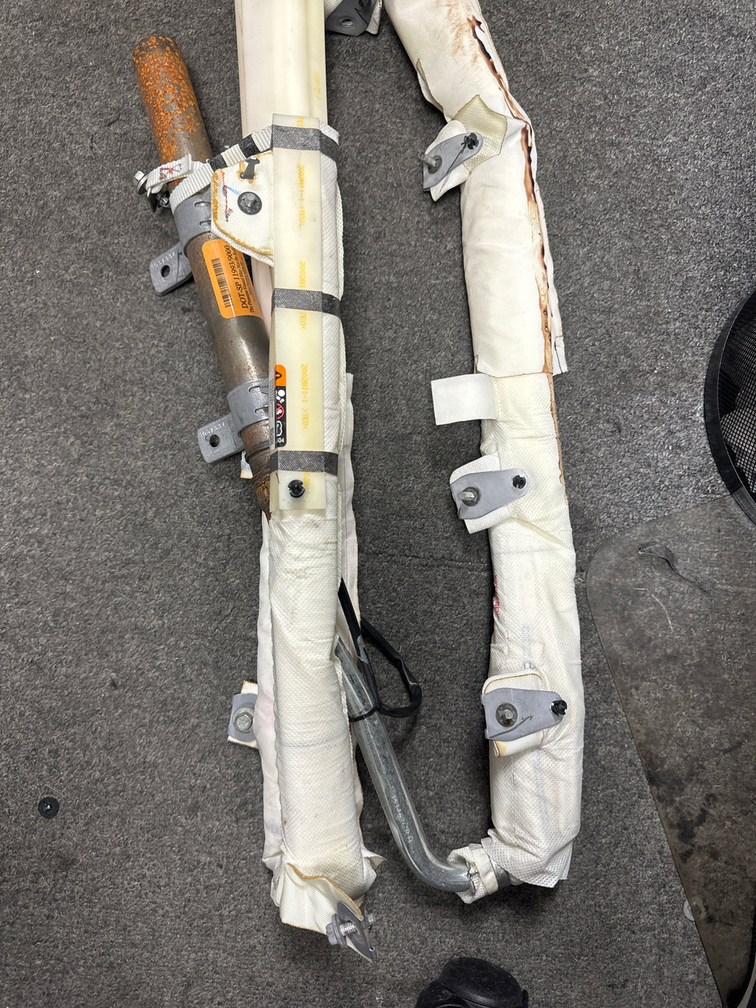 2014-2019 GMC SIERRA SILVERADO CREW CAB PASSENGER RIGHT ROOF CURTAIN AIRBAG (RH) (P)PN:23366022