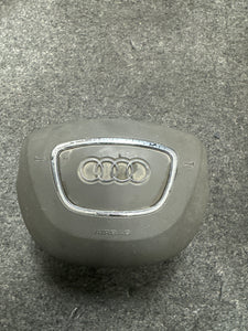 2013-2016 AUDI Q5 DRIVER STEERING WHEEL AIRBAG (GRAY) (P)