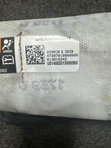 2015-2017 GMC SIERRA CHEVY SILVERADO FRONT RIGHT PASSENGER SEAT AIRBAG (RH) (P) PN: 22983139