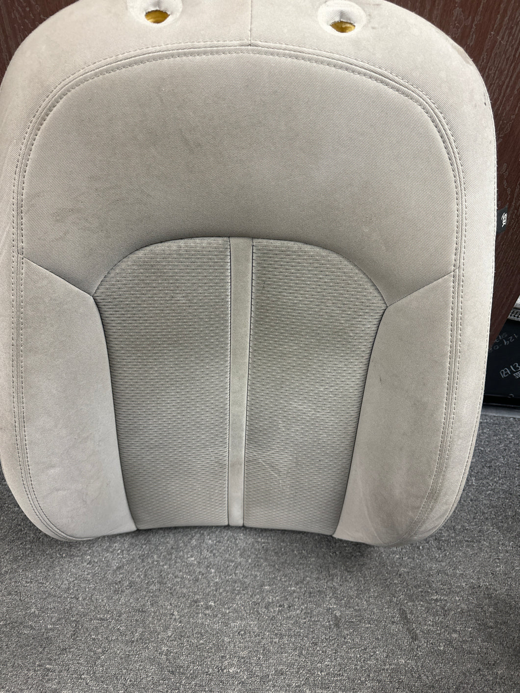 2015-2017 HYUNDAI SONATA FRONT LEFT LEFT DRIVER SEAT UPPER CUSHION (LH) (P) GRAY