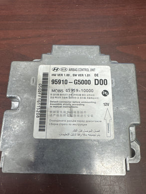 KIA NIRO AIRBAG CONTROL MODULE PN: 95910-G5000 (P)