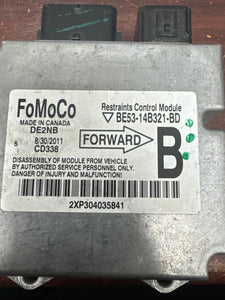 FORD FUSION AIRBAG CONTROL MODULE PN: BE53-14B321-BD (P)