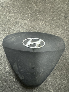 2013-2017 HYUNDAI VELOSTER DRIVER STEERING WHEEL AIRBAG (P)