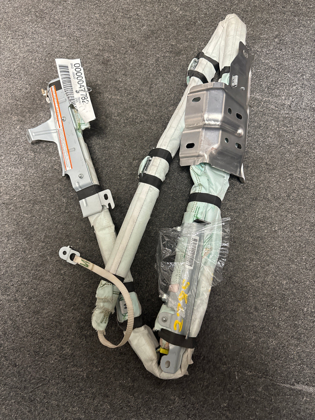2011-2012 NISSAN LEAF PASSENGER ROOF CURTAIN AIRBAG (RH) (P)
