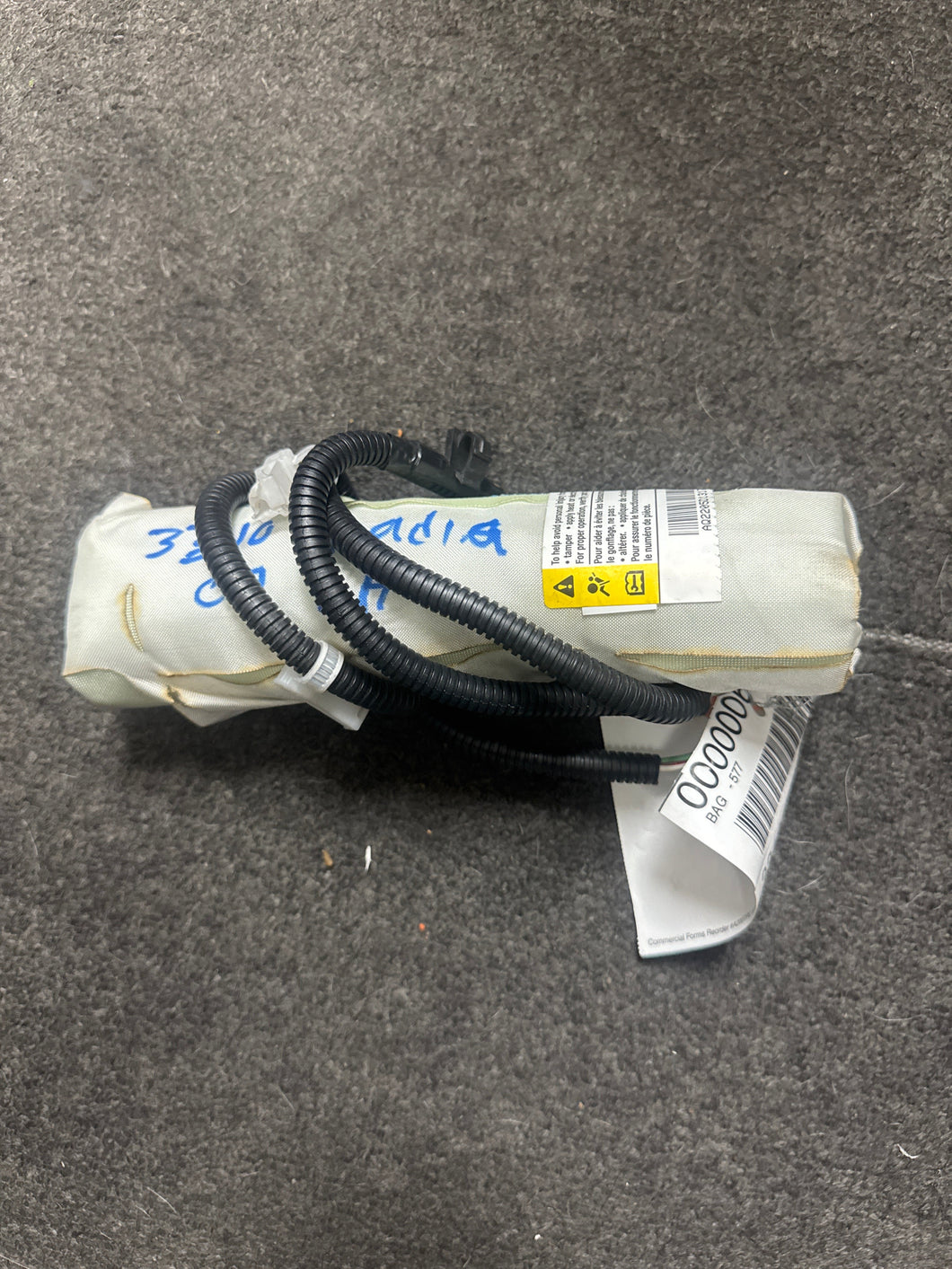 2007-2012 GMC ACADIA FRONT LEFT DRIVER SEAT AIRBAG (LH) (P)