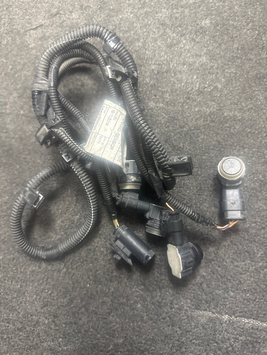 2019-2022 RAM PROMASTER CITY REAR PARKING SENSOR WIRE HARNESS (P) PN: 51974381
