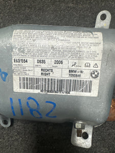 2004-2010 BMW E63 E64 FRONT RIGHT PASSENGER DOOR AIRBAG (RH) (P)
