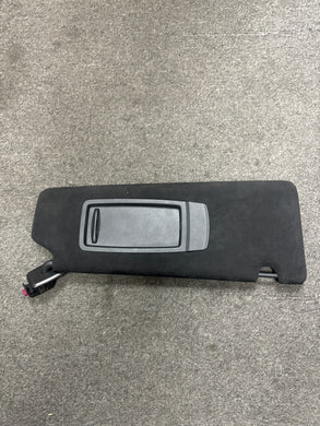 2018 BMW 740LI BLACK LEFT SIDE CLOTH SUNVISOR (LH) (P)