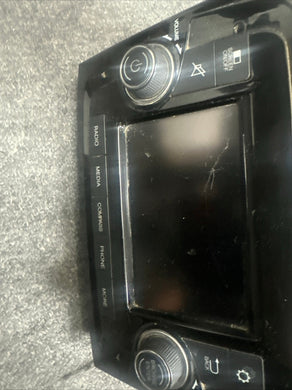 2014-2017 RAM PROMASTER CITY DISPAY AND RECEIVER 5.0 SCREEN (P)
