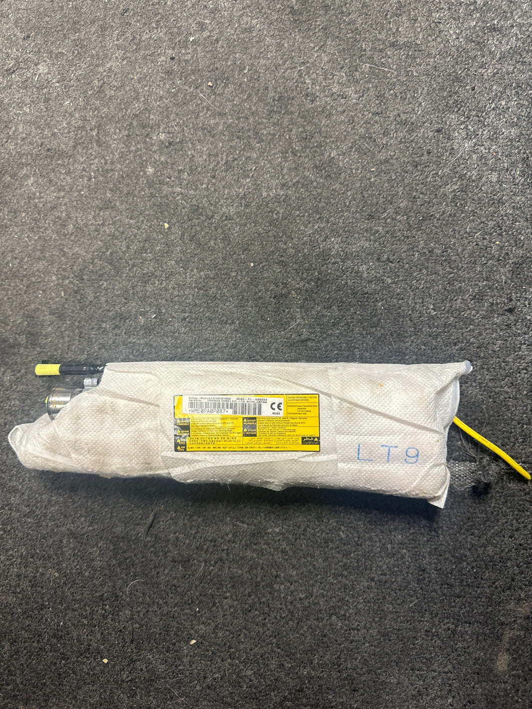 2013-2020 SCION FR-S SUBARU BRZ FRONT LEFT DRIVER SEAT AIRBAG (LH) (P) CUT WIRE