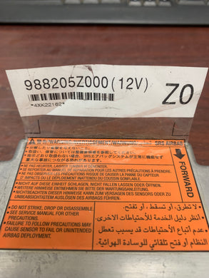 NISSAN QUEST AIRBAG CONTROL MODULE 988205Z000 (P)