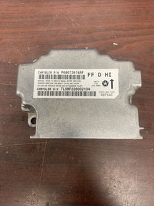 FIAT 500 AIRBAG CONTROL MODULE P/N P68073618AF (P)