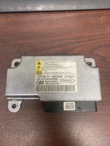 CHEVY MALIBU AIRBAG CONTROL MODULE P/N 15821096 (P)