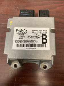 LINCOLN MKS AIRBAG CONTROL MODULE P/N AA5314B321AD (P)