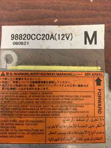 Nissan Murano AIRBAG Control Module P/N 98820CC20A (P)