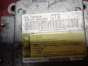 Cadillac CTS AIRBAG Control module PN: 10373275 (P)