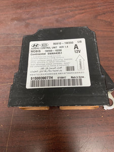 KIA RIO AIRBAG CONTROL MODULE P/N 959101W200 (P)