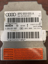 Load image into Gallery viewer, AUDI A3 AIRBAG CONTROL MODULE P/N 8P0959655A (P)