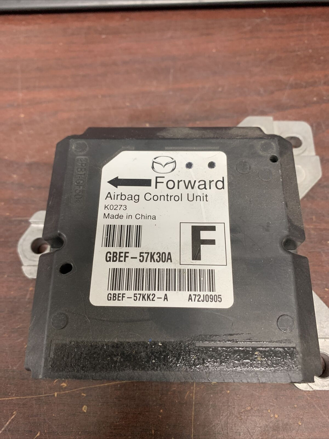 MAZDA 6 & CX3 AIRBAG CONTROL MODULE PN: GBEF-57K30A (P)