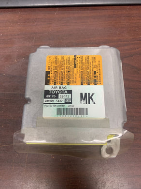 TOYOTA YARIS AIRBAG CONTROL MODULE PN: 89170-52G42 (P)