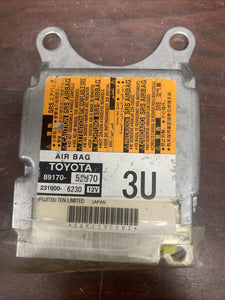 TOYOTA PRIUS AIRBAG CONTROL MODULE P/N 8917052J70 (P)