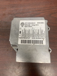VOLKSWAGEN JETTA AIRBAG CONTROL MODULE P/N 5C0959655E (P)