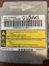 Load image into Gallery viewer, CHEVROLET EXPRESS AIRBAG CONTROL MODULE P/N 15196489 (P)