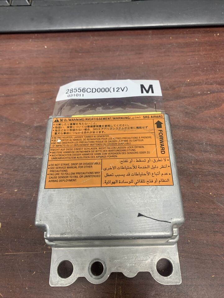 NISSAN 350Z AIRBAG CONTROL MODULE P/N 28556CD000 (P)