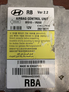 HYUNDAI ACCENT AIRBAG CONTROL MODULE P/N 959101R200 (P)