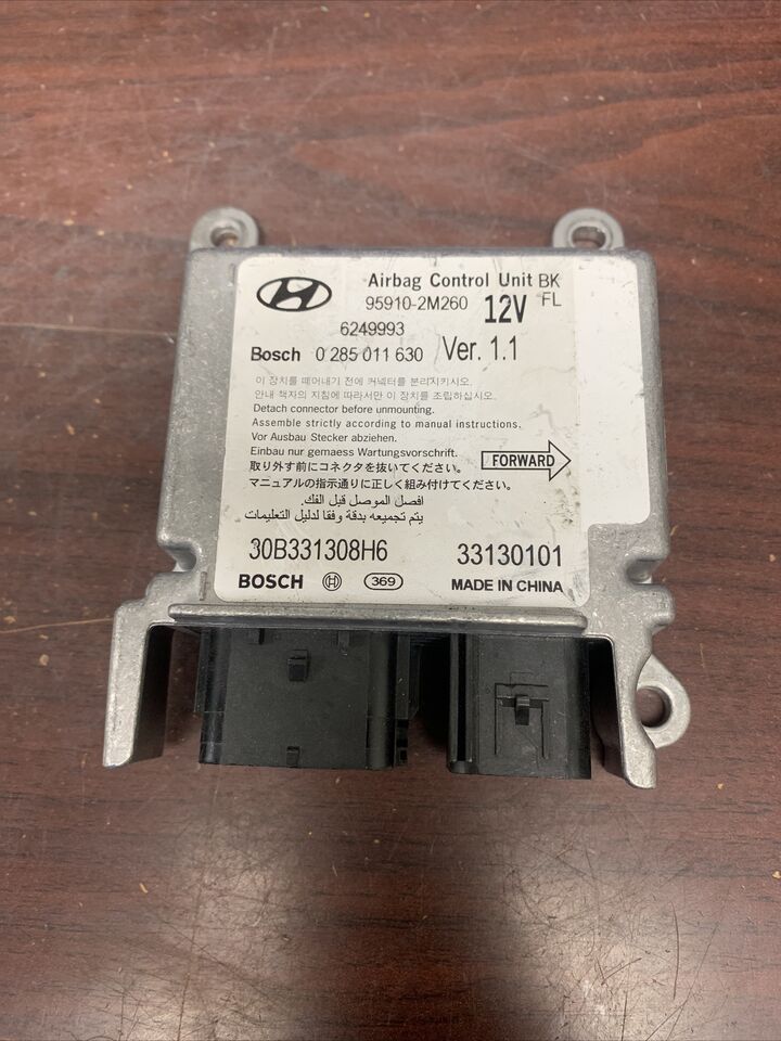 HYUNDAI GENESIS AIRBAG CONTROL MODULE PN: 95910-2M260 (P)