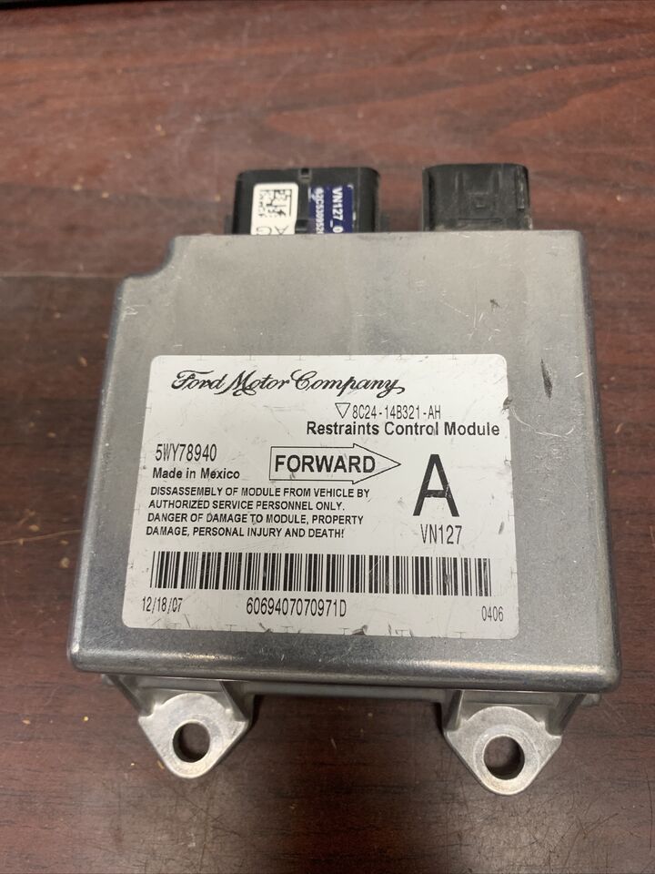 FORD F150, F250, F350, F450, & F550 AIRBAG CONTROL MODULE P/N 8C24-14B ...