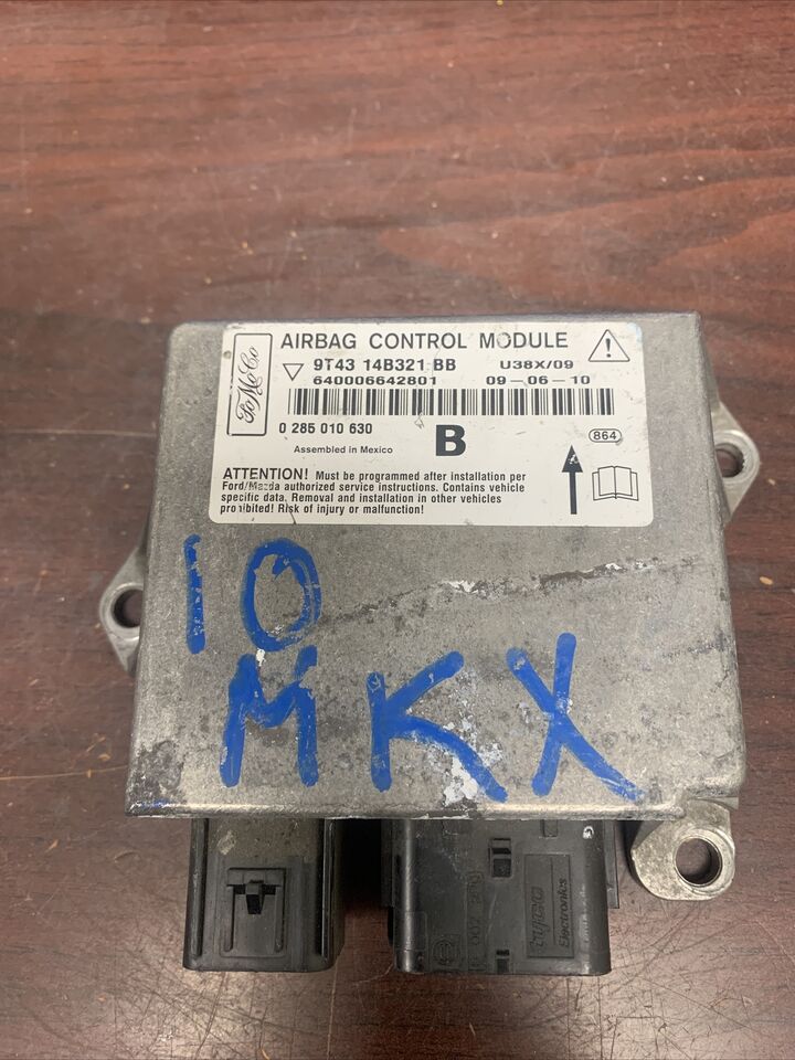 FORD EDGE AIRBAG CONTROL MODULE P/N 9T4314B321BB (P)