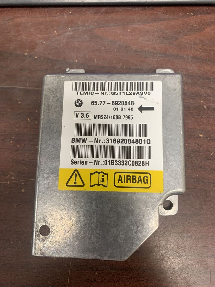 BMW 5 SERIES AIRBAG CONTROL MODULE P/N 65776920848 (P) – Airbag 