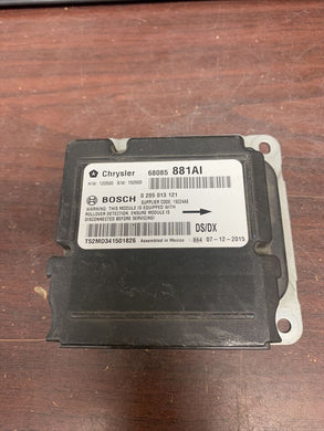 DODGE RAM 1500 AIRBAG CONTROL MODULE P/N 68085881AI (P)