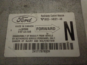 Ford Mustang Airbag Module 6R3314B321AB (P)