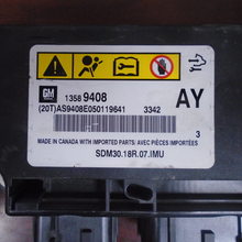 Load image into Gallery viewer, CADILLAS ATS AIRBAG CONTROL MODULE PN: 13589408 (P)