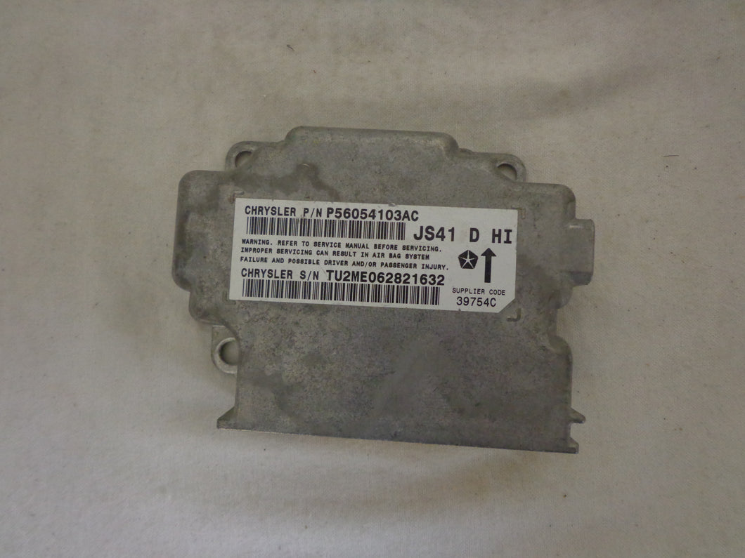 Chrysler Sebring Airbag Module P56054103AC (P)