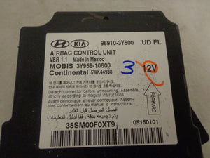 HYUNDAI ELANTRA AIRBAG CONTROL MODULE PN: 95910-3Y600 (P)