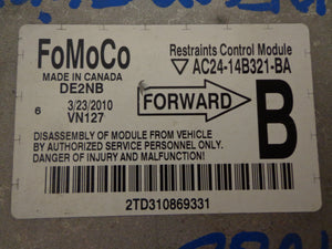Ford E-450 Airbag Module AC2414B321BA (P)