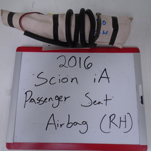 2016 Scion iA Passenger Seat Airbag (Right)
