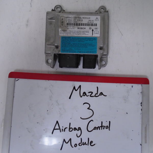 Mazda 3 Airbag Control Module P/N BS4H57K30B (P)