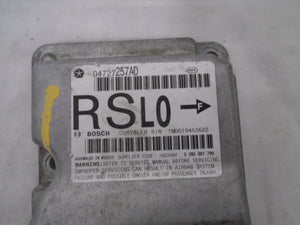 Dodge Caravan Airbag Module 04727257AD (P)