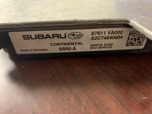 SUBARU OUTBACK LEGACY BLIND SPOT MODULE P/N 2013DJ8859 (P)