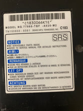 Load image into Gallery viewer, Honda Civic Airbag Control Module P/N 77960TBFA020M2 (P)